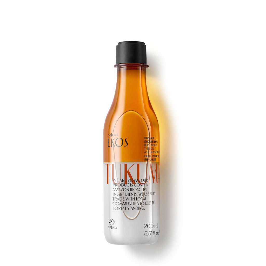 Natura, Ekos Tukuma Biphase Shower Oil - 200ml