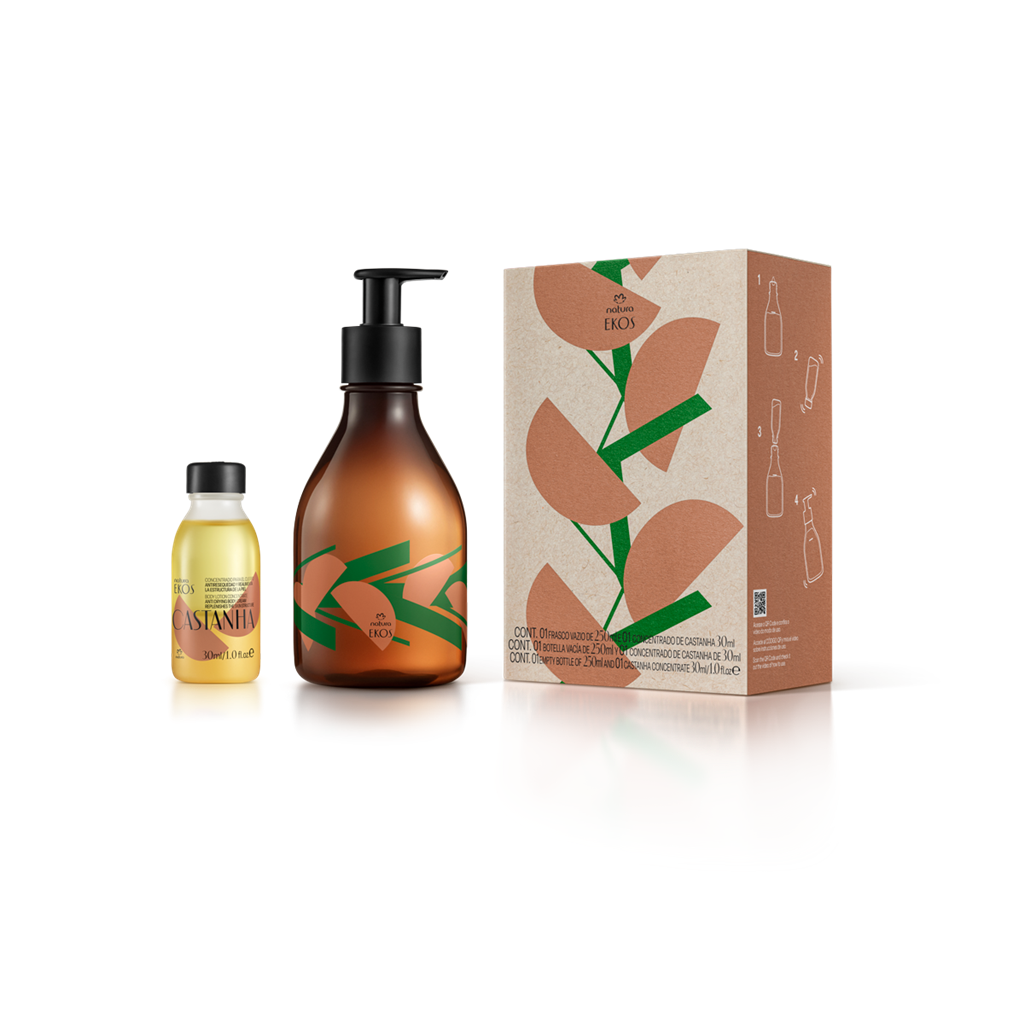 Natura, Ekos Castanha Body Lotion Concentrate Kit - 250 ml