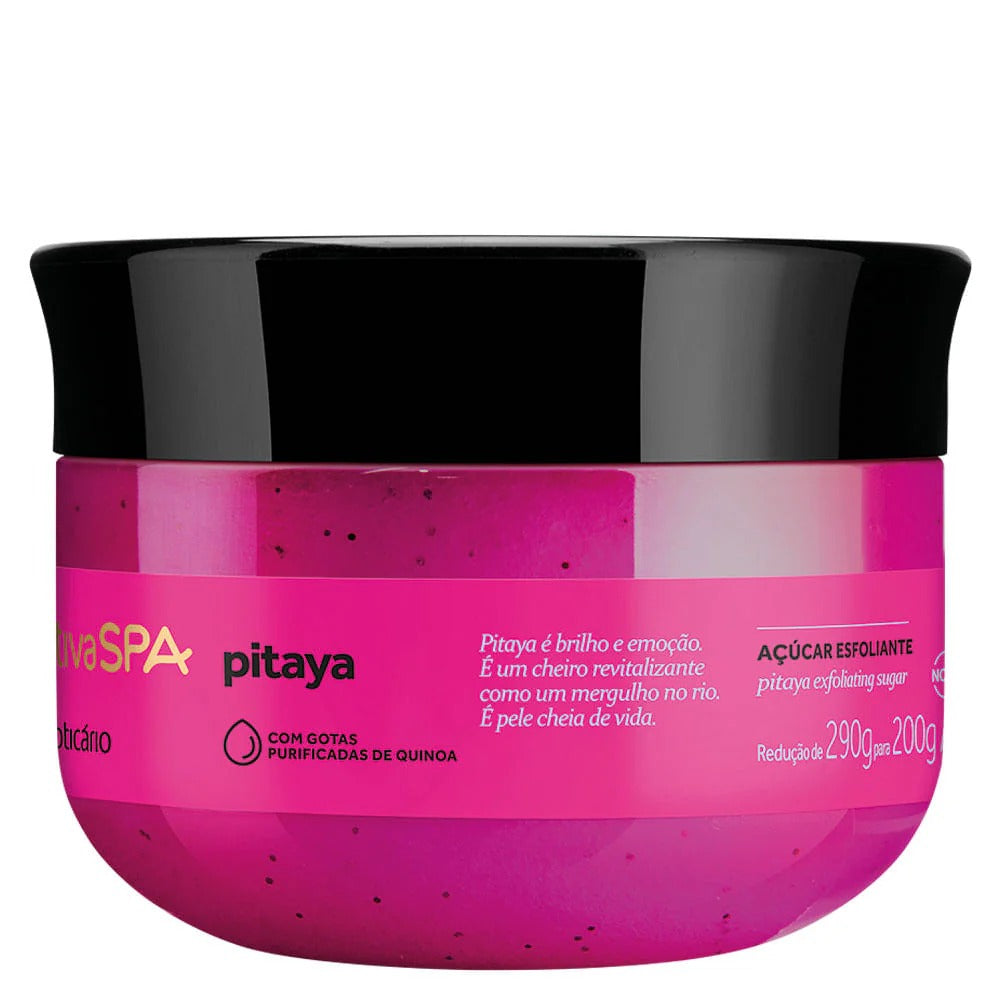 O Boticário Nativa Spa Exfoliante de Azúcar de Pitaya, 200g