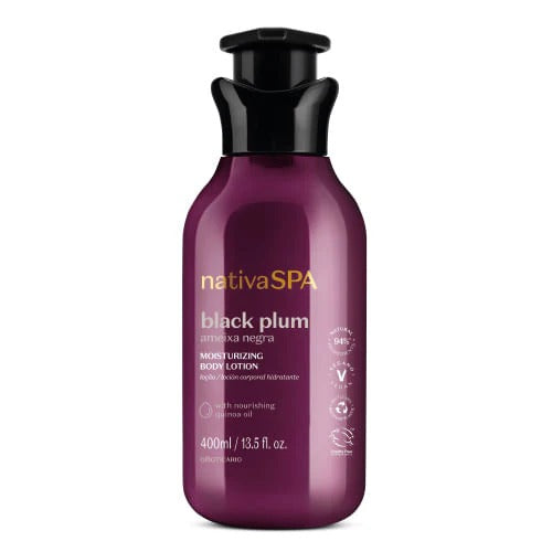 O Boticário Nativa Spa Black Plum Moisturizing Lotion, 400ml