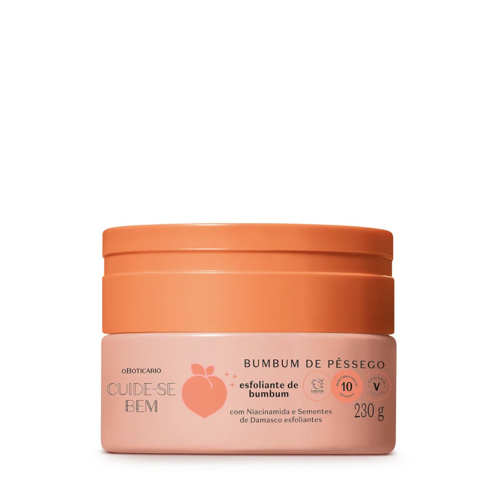 O Boticário Peach Butt Exfoliating Cream, 230g