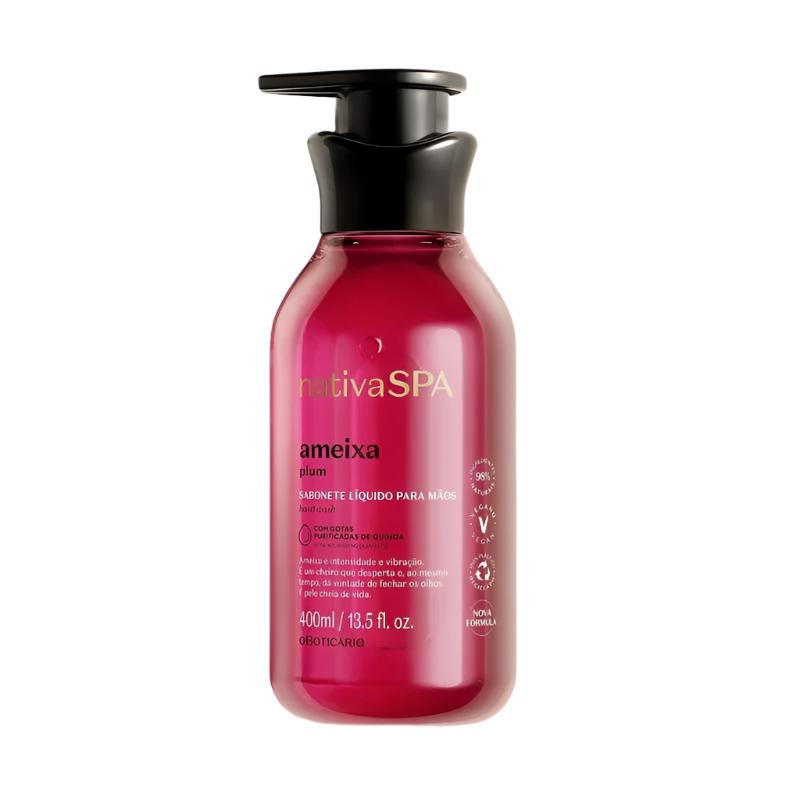 O Boticário Nativa SPA Plum Liquid Hand Soap, 400ml