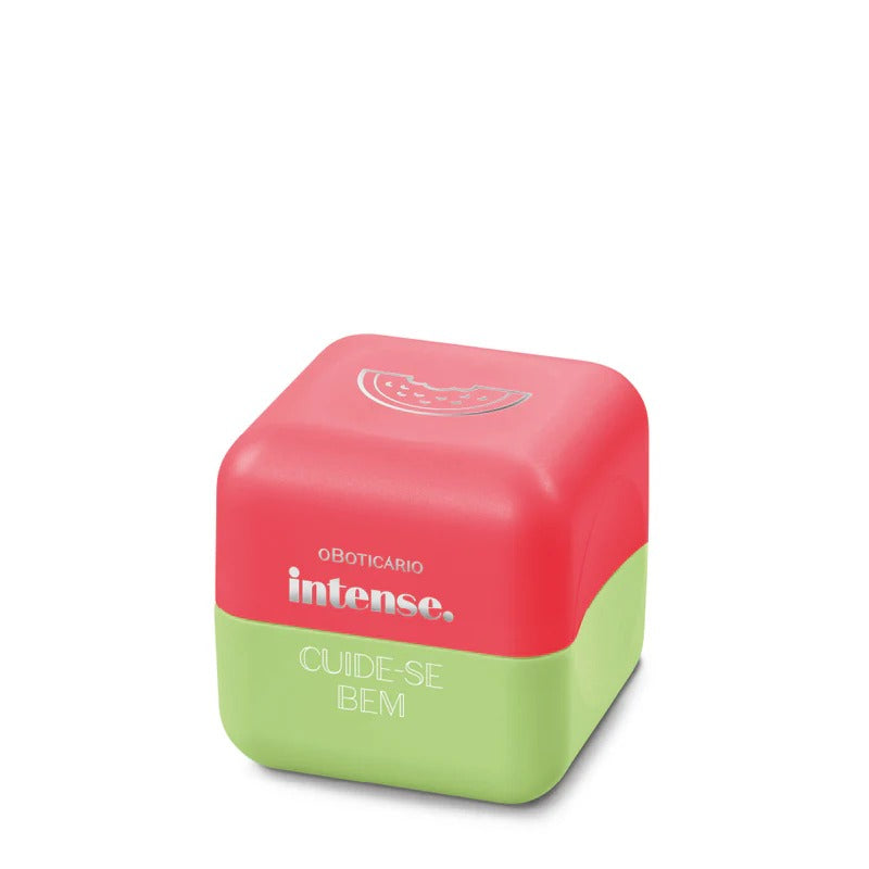O Boticário Intense Lip Balm Take Care of Yourself Fair Watermelon, 6.2g