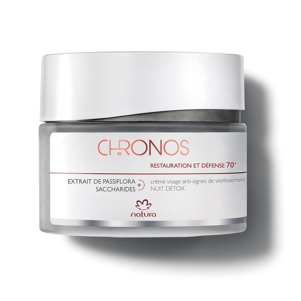 Natura , Chronos ANTI-AGEING 70+ NIGHT TIME FACE CREAM - 40G