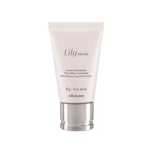 O Boticário Lily Absolu Crema de manos hidratante satinada, 50 g