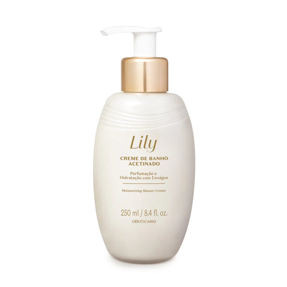 O Boticário Crema de Ducha Satinada Lily, 250 ml