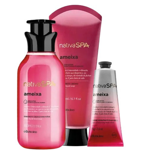 O Boticário Nativa SPA Conjunto de Cuidados com Ameixa com 2 Produtos