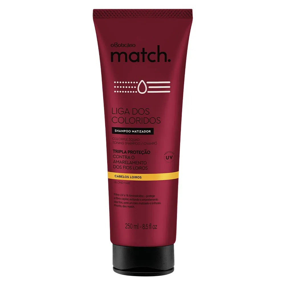 O Boticário Match Shampoo for dyed blond hair, 250ml
