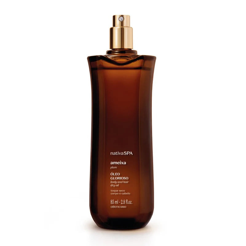 O Boticário Nativa SPA Aceite Corporal y Capilar Ciruela Gloriosa, 85 ml