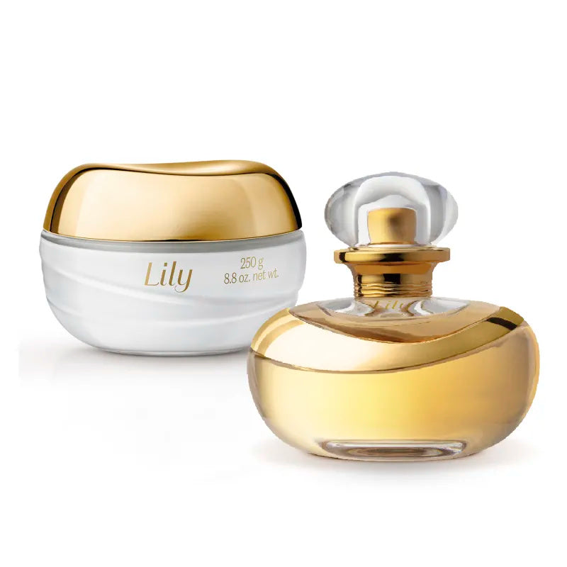 O Boticário Lily set  EDP 75 ml + Body Moisturizing  Satin Crème 250 g