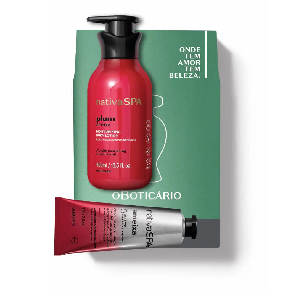 O Boticário Native SPA Plum Intense Hydration Kerstpakket