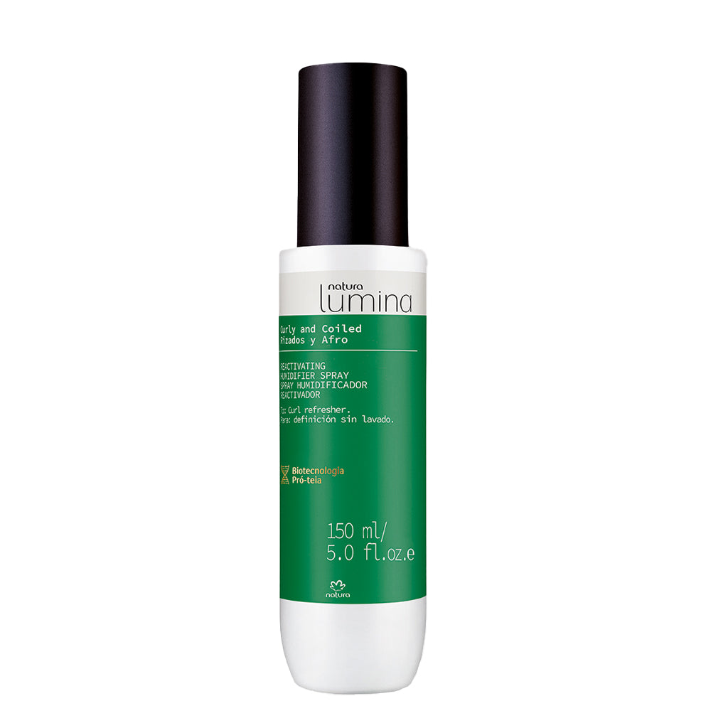 Spray Humidificador Reactivador Natura, Rizado Y Espiral - Lumina - 150ml