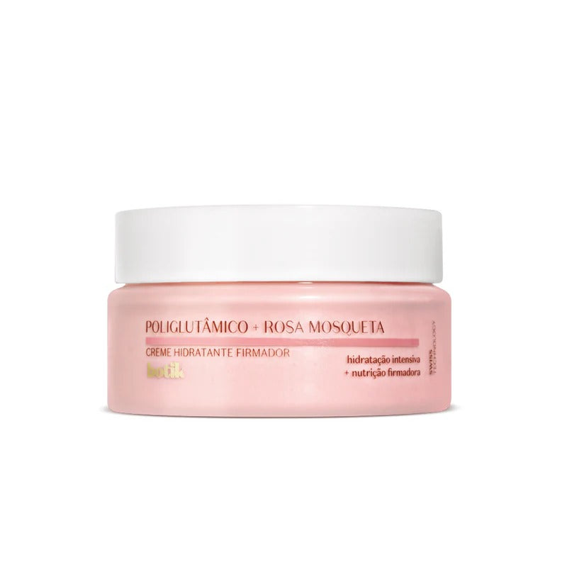 O Boticário Polyglutamic Firming Moisturizing Cream + Rosehip Botik, 50g