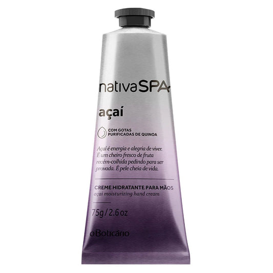 O Boticário Nativa Spa Crema de Manos Acai, 75g