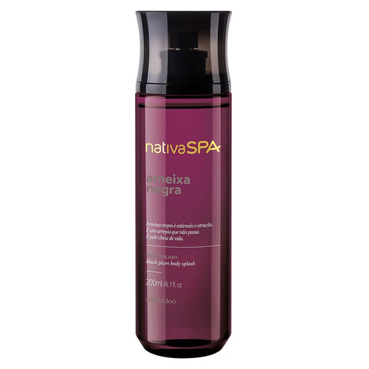 O Boticário Nativa Spa Black Plum Body Splash, 200ml