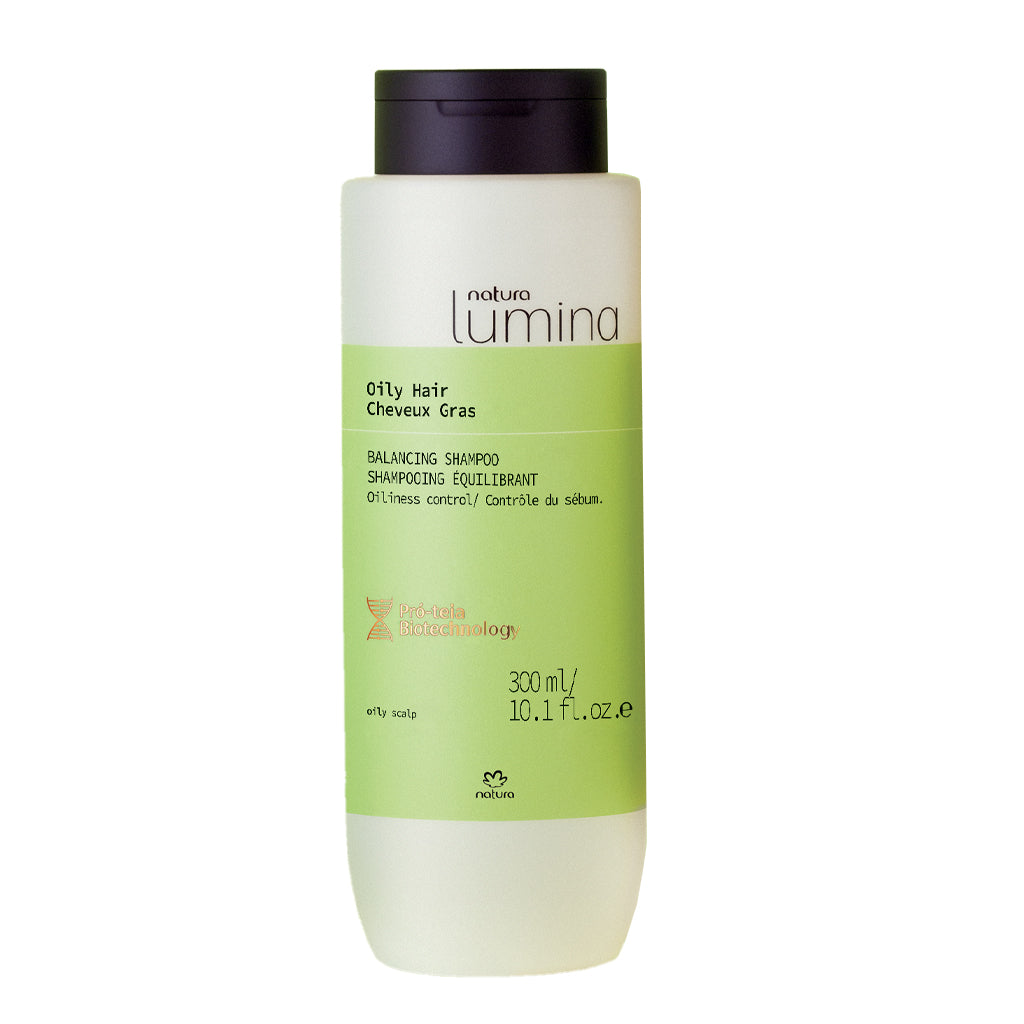 Natura, Champú Equilibrante Para Cabello Graso - Lumina - 300 Ml