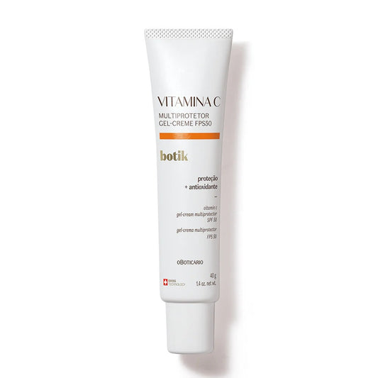 O Boticário Botik Vitamina C Gel Crema Multiprotector FPS50, 40g