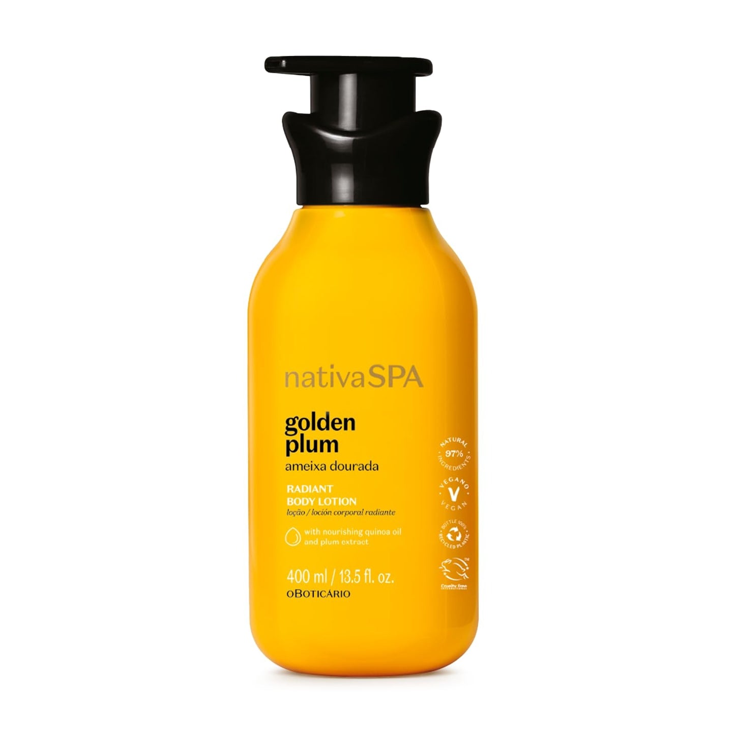 O Boticário Natal Intense Hydration Kit Nativa SPA Golden Plum