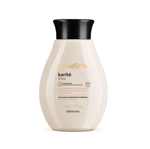 O Boticário Nativa Spa Óleo Hidratante de Karité, 200ml