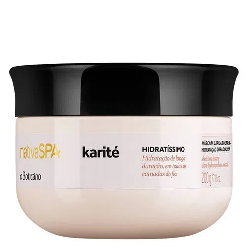 O Boticario, Nativa SPA Mascarilla Capilar de Manteca de Karité, 200g