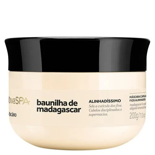 O Boticario, native SPA Vanilla De Madagascar Haarmasker voor steil haar, 200G