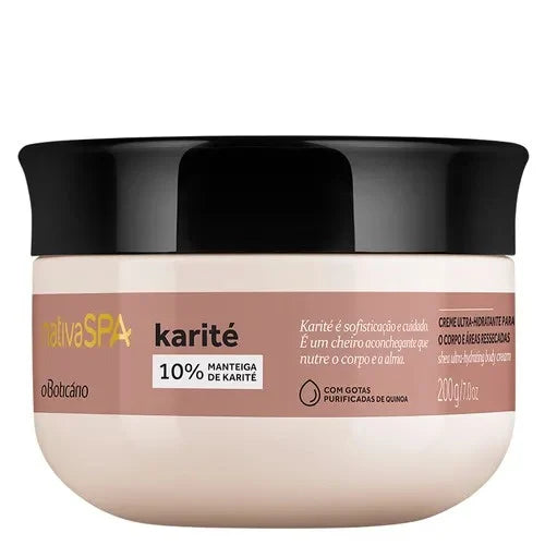 O Boticario, nativa SPA Karité ( Manteca de Karité ) Loción Corporal 200 gr