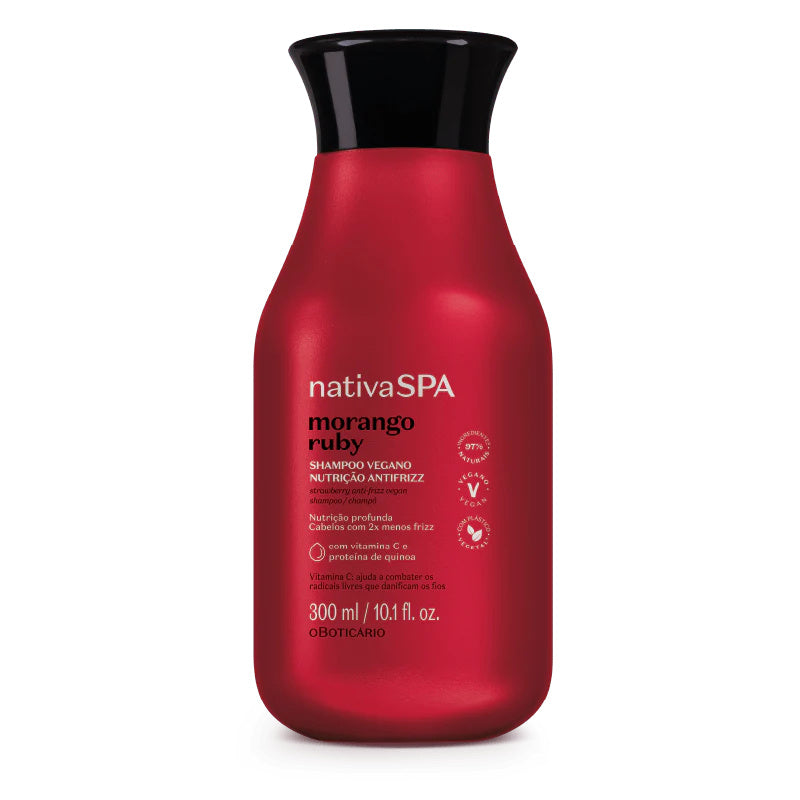 O Boticario , Champú Nativa Spa Morango Rubí, 300ml