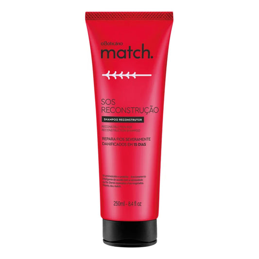 O Boticário Shampoo Match SOS Reconstruction , 250ml