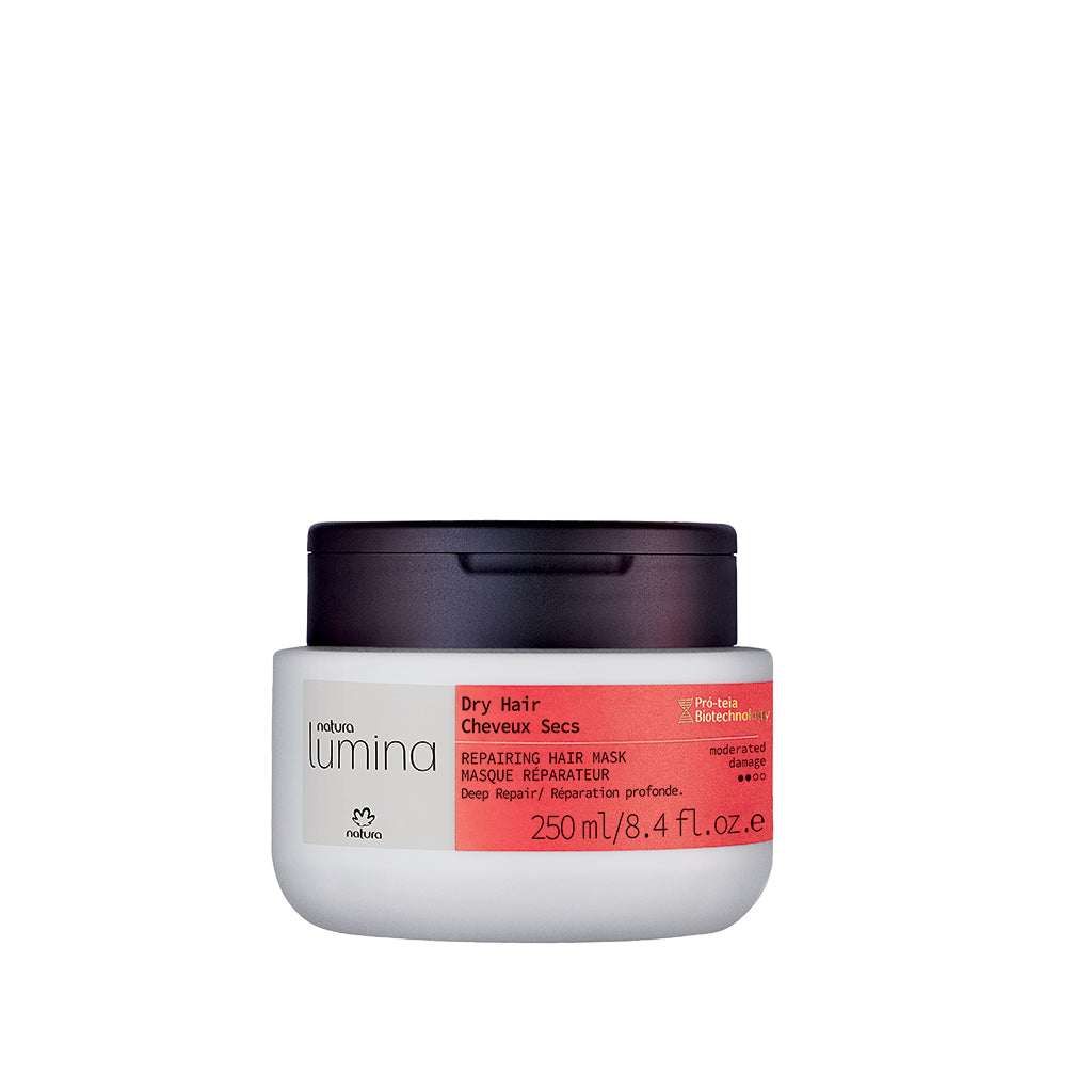 Natura, herstellend masker voor droog haar - Lumina - 250ml