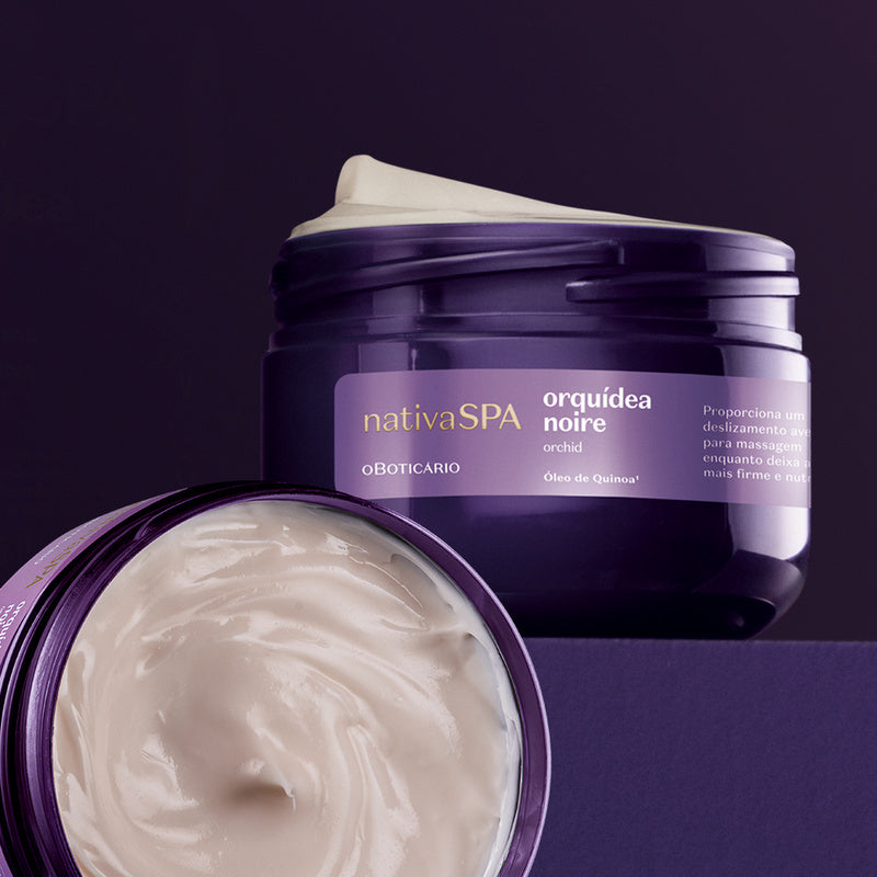 O Boticario, Nativa Spa Massage Cream Black Orchid, 200g