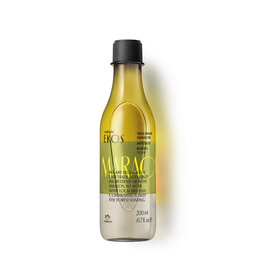 Óleo de Banho Natura Tripla Fase Maracujá (Maracujá) EKOS, 200ml