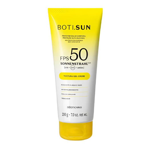 O Boticário  Boti.Sun Body Sunscreen Gel Cream SPF50, 200g