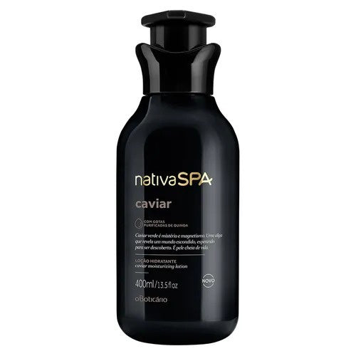 O Boticário Nativa Spa Caviar Therapy Body Lotion, 400ml