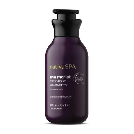 Nativa Spa Merlot Grape Body Moisturizing Lotion 400ml