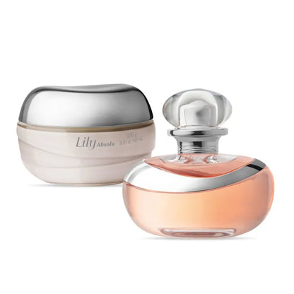 O Boticário Set Lily Absolu EDP 75 ml + Crema Satinada Hidratante Corporal 250g