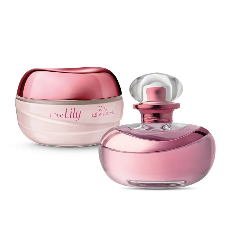 O Boticário Love Lily Set EDP 75ml + Body Moisturizing  Satin Crème 250g