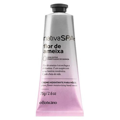 O Boticario, nativa SPA Crema de manos Flor de Ciruelo 75 gramos